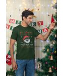 Koszulka męska Świąteczna na Święta HO! HO! HO! ugly sweater Mikołaj