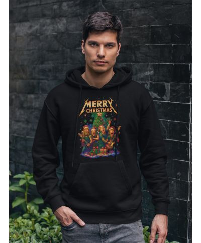 Bluza męska Świąteczna Rockowe Święta w stylu Metallica rock na święta