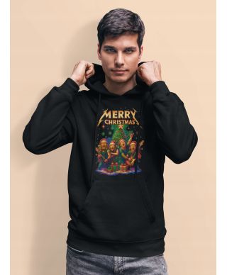 Bluza męska Świąteczna Rockowe Święta w stylu Metallica rock na święta