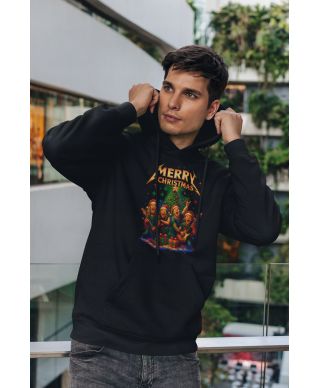 Bluza męska Świąteczna Rockowe Święta w stylu Metallica rock na święta