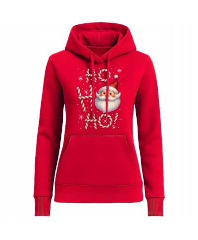 Bluza damska Świąteczna Święta Mikołaj Ho Ho Ho prezent świąteczny