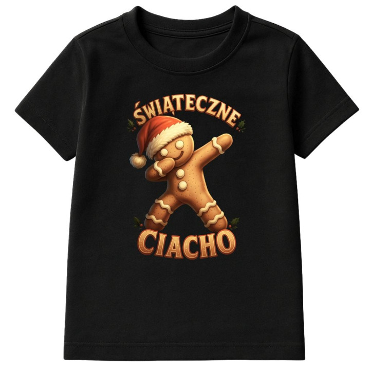Koszulka dziecięca Świąteczna Świąteczne Ciacho Piernik T-shirt świąteczny