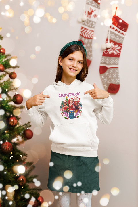 Bluza dziecięca Świąteczna HUNTRIX prezent na święta Hunters k-pop — zdjęcie 2