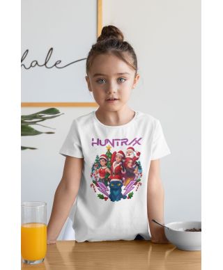 Koszulka dziecięca Świąteczna HUNTRIX prezent na święta Hunters k-pop