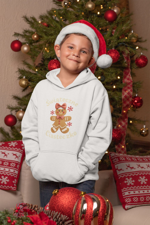 Bluza dziecięca Świąteczna na Święta "Świąteczne Ciasteczko" urocza — zdjęcie 3