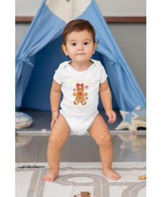 Body dziecięce Świąteczne na Święta "Świąteczne Ciasteczko" urocza