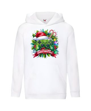 Bluza dziecięca Świąteczna Gamer Christmas dla fanów gier Pad do gry