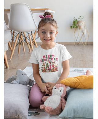 Koszulka dziecięca Świąteczna Merry Christmas pełna słodyczy i magii Świąt