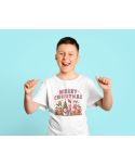 Koszulka dziecięca Świąteczna Merry Christmas pełna słodyczy i magii Świąt