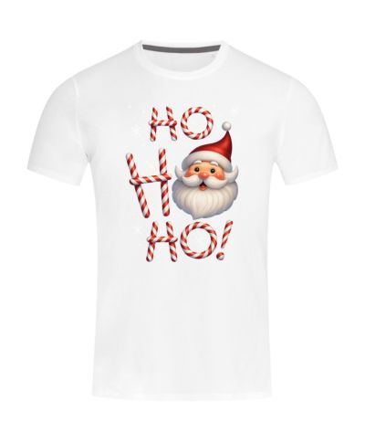 Koszulka męska Świąteczna Święta Mikołaj Ho Ho Ho prezent świąteczny