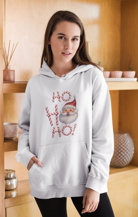 Bluza damska Świąteczna Święta Mikołaj Ho Ho Ho prezent świąteczny — zdjęcie 2