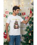 Koszulka męska świąteczna z motywem Sam w domu Kevin śmieszny prezent