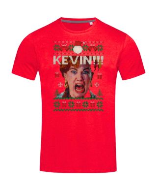 Koszulka męska Świąteczna z motywem Kevin Sam w domu!!!