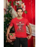 Koszulka męska Świąteczna z motywem Kevin Sam w domu!!!