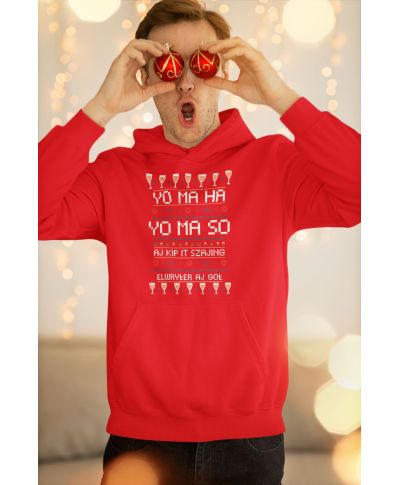 Bluza męska świąteczna z humorem i fajerwerkami imprezowy motyw