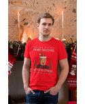 Koszulka męska Świąteczna filmowa Kevin sam w domu T-shirt świąteczny