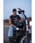 Koszulka męska Ja Nie Chrapię Ja Śnię że Jeżdżę Motocyklem dla motocyklisty
