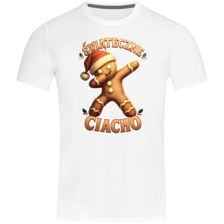 Koszulka męska Świąteczna Świąteczne Ciacho Piernik T-shirt świąteczny