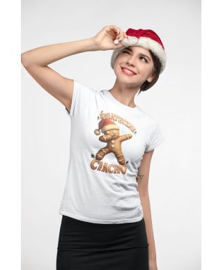 Koszulka damska Świąteczna Świąteczne Ciacho Piernik T-shirt świąteczny