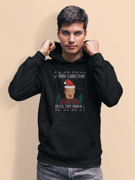 Bluza męska Świąteczna filmowa Kevin sam w domu bluza świąteczna — zdjęcie 2