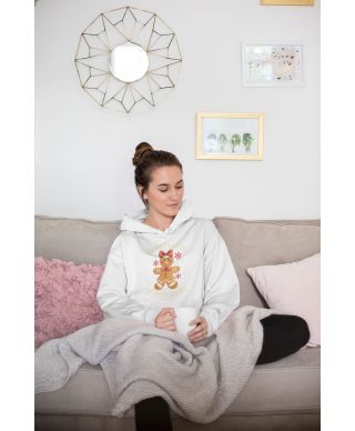 Bluza damska Świąteczna na Święta "Świąteczne Ciasteczko" urocza