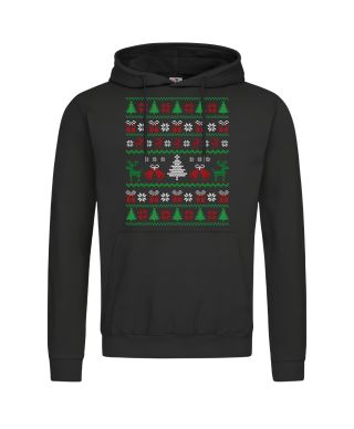 Bluza męska Świąteczna Classic Knit Pattern w stylu ugly sweater