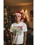 Koszulka męska Świąteczna Six Seven połączenie humoru i klimatu Świąt