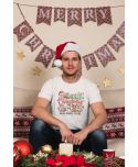 Koszulka męska Świąteczna Family Christmas 2025 dla całej rodziny