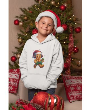 Bluza dziecięca Świąteczna piernik z konsolą świąteczna grający prezent