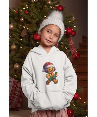 Bluza dziecięca Świąteczna piernik z konsolą świąteczna grający prezent