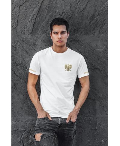 Koszulka męska Patriotyczna Orzeł Złoty Niepodległa Polska