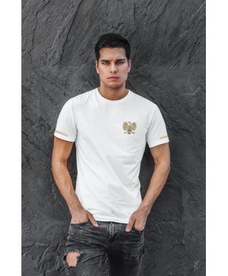 Koszulka męska Patriotyczna Orzeł Złoty Niepodległa Polska