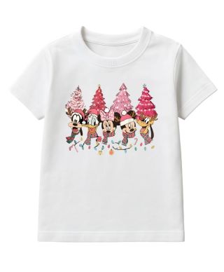 Koszulka dziecięca Świąteczna z kreskówkowymi postaciami Myszki Miki