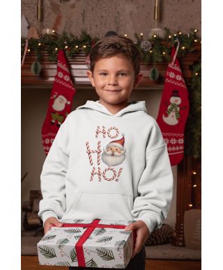 Bluza dziecięca Świąteczna Święta Mikołaj Ho Ho Ho prezent świąteczny