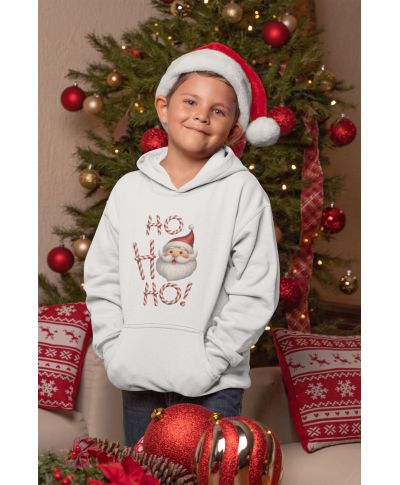 Bluza dziecięca Świąteczna Święta Mikołaj Ho Ho Ho prezent świąteczny
