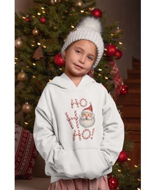 Bluza dziecięca Świąteczna Święta Mikołaj Ho Ho Ho prezent świąteczny
