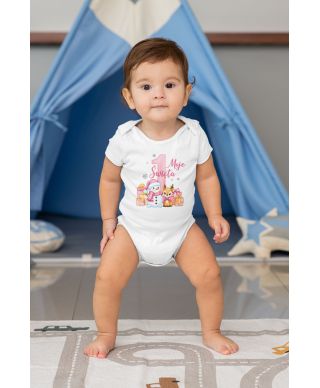 Body dziecięce „Moje pierwsze Święta” uroczy świąteczny strój dla maluszka