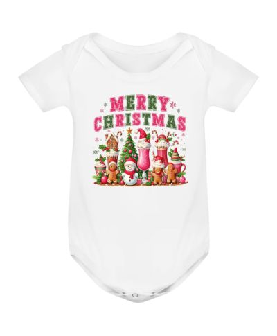 Body dziecięce Świąteczne „Merry Christmas” pełne słodyczy i magii Świąt