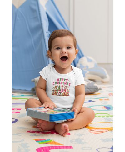 Body dziecięce Świąteczne „Merry Christmas” pełne słodyczy i magii Świąt