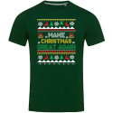 Koszulka męska Świąteczna ugly sweater Make Christmas Great Again