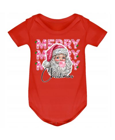 Body dziecięce Święty Mikołaj Blask Kryształowy Design świąteczny motyw