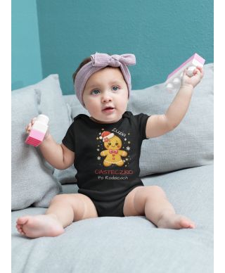 Body dziecięce Świąteczne dla dziewczynki Ciasteczko po Rodzicach Imię