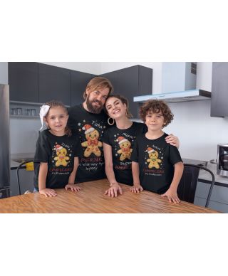 Body dziecięce Świąteczne dla dziewczynki Ciasteczko po Rodzicach Imię