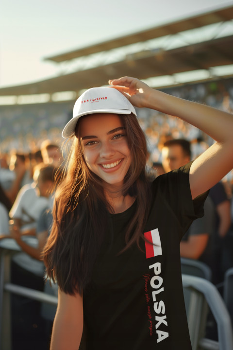 Koszulka damska Polska - Nasza Siła, Nasza Pasja patriotyczna T-shirt — zdjęcie 4