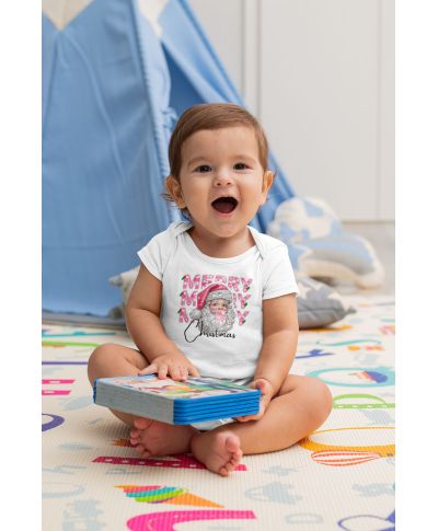 Body dziecięce Święty Mikołaj Blask Kryształowy Design świąteczny motyw