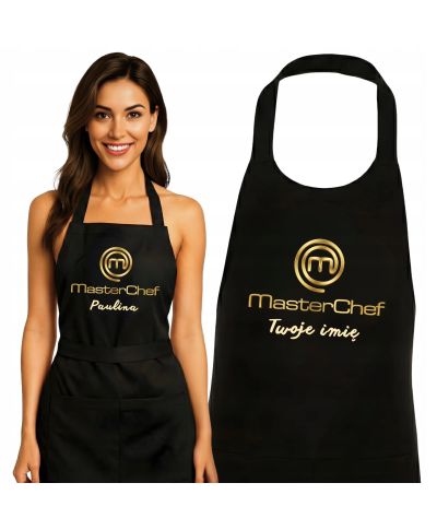 Fartuch Master Chief szef kuchni Świąteczny prezent na Święta Wpisz imię