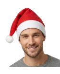Czapka Świętego Mikołaja na Święta Boże Narodzenie sesje Unisex kostium
