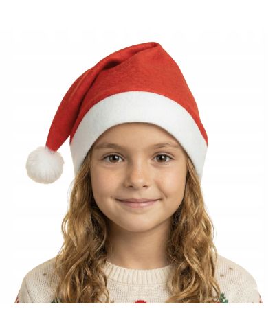 Czapka Świętego Mikołaja dziecięca na Święta Boże Narodzenie sesje kostium