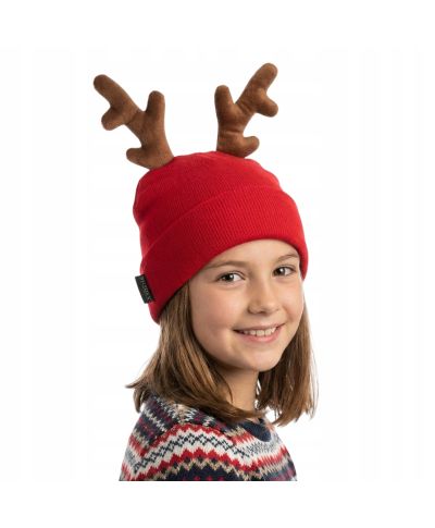 Czapka Świąteczna z Rogami Renifera na Święta Boże Narodzenie sesje kostium