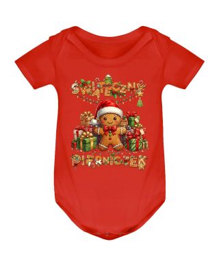 Body dziecięce Świąteczne na Święta Świąteczny Pierniczek na prezent